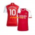 Arsenal Dresy Fotbal Smith Rowe 10 Muž Domácí 2023-2024 Krátký rukáv