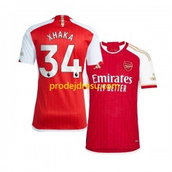Arsenal Dresy Fotbal Xhaka 34 Muž Domácí 2023-2024 Krátký rukáv