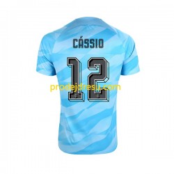 Corinthians Dresy Fotbal Cassio 12 Brankářské Muž Domácí 2023-2024 Krátký rukáv