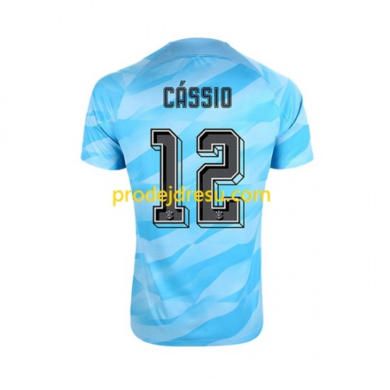 Corinthians Dresy Fotbal Cassio 12 Brankářské Muž Domácí 2023-2024 Krátký rukáv