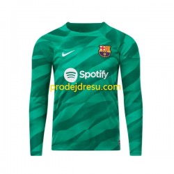 FC Barcelona Dresy Fotbal Brankářské Muž Domácí 2023-2024 Dlouhý rukáv