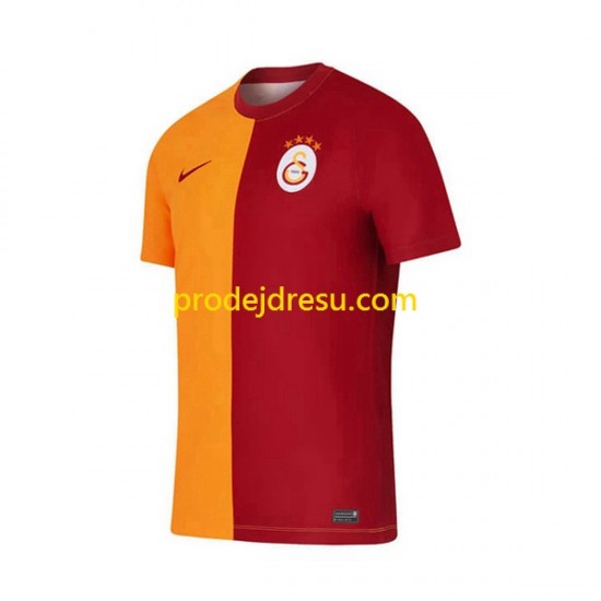 Galatasaray Dresy Fotbal SK Muž Domácí 2023-2024 Krátký rukáv