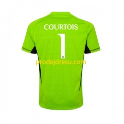 Real Madrid Dresy Fotbal Thibaut Courtois 1 Brankářské Muž Domácí 2023-2024 Krátký rukáv