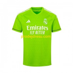 Real Madrid Dresy Fotbal Thibaut Courtois 1 Brankářské Muž Domácí 2023-2024 Krátký rukáv