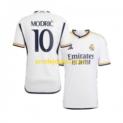 Real Madrid Dresy Fotbal Modrić 10 Muž Domácí 2023-2024 Krátký rukáv