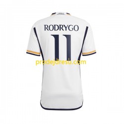 Real Madrid Dresy Fotbal Rodrygo Goes 11 Muž Domácí 2023-2024 Krátký rukáv