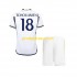 Real Madrid Dresy Fotbal TCHOUAMENI 18 Dětský Domácí 2023-2024 Krátký rukáv