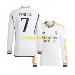 Real Madrid Dresy Fotbal Vinicius Junior 7 Muž Domácí 2023-2024 Dlouhý rukáv