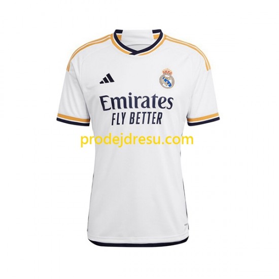 Real Madrid Dresy Fotbal Žena Domácí 2023-2024 Krátký rukáv