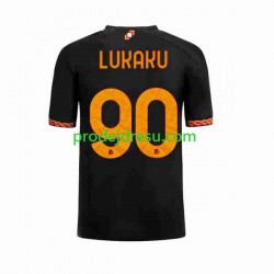 AS Řím Dresy Fotbal Romelu Lukaku 90 Muž Alternativní 2023-2024 Krátký rukáv