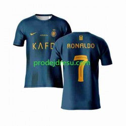 Dresy Fotbal Al-Nassr Ronaldo 7 Muž Venkovní 2023-2024 Krátký rukáv