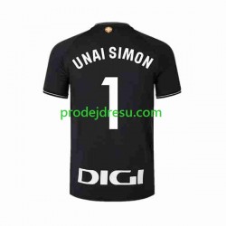 Athletic Bilbao Dresy Fotbal UNAI SIMON 1 Brankářské Muž Domácí 2023-2024 Krátký rukáv