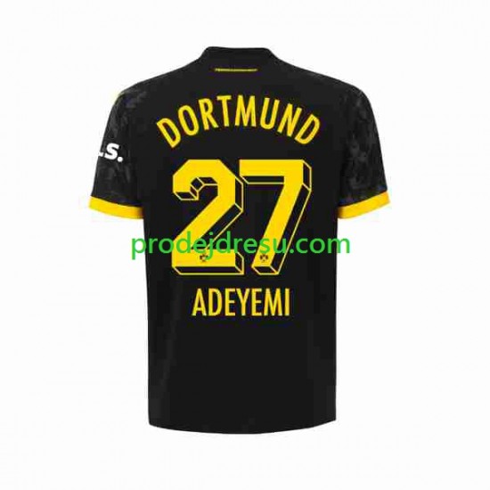 Borussia Dortmund Dresy Fotbal Karim Adeyemi 27 Muž Venkovní 2023-2024 Krátký rukáv