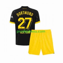 Borussia Dortmund Dresy Fotbal Karim Adeyemi 27 Dětský Venkovní 2023-2024 Krátký rukáv