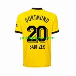 Borussia Dortmund Dresy Fotbal Marcel Sabitzer 20 Muž Domácí 2023-2024 Krátký rukáv