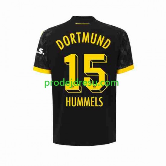 Borussia Dortmund Dresy Fotbal Mats Hummels 15 Muž Venkovní 2023-2024 Krátký rukáv