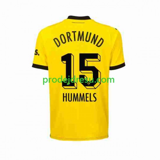 Borussia Dortmund Dresy Fotbal Mats Hummels 15 Muž Domácí 2023-2024 Krátký rukáv