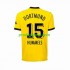 Borussia Dortmund Dresy Fotbal Mats Hummels 15 Muž Domácí 2023-2024 Krátký rukáv