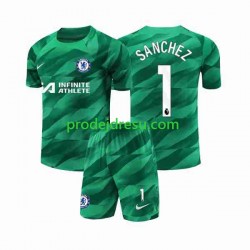 Chelsea Dresy Fotbal Robert Sanchez 1 Brankářské Dětský Alternativní 2023-2024 Krátký rukáv