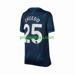 Chelsea Dresy Fotbal Moises Caicedo 25 Muž Venkovní 2023-2024 Krátký rukáv