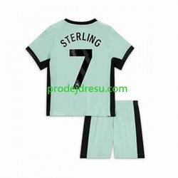 Chelsea Dresy Fotbal Raheem Sterling 7 Dětský Alternativní 2023-2024 Krátký rukáv