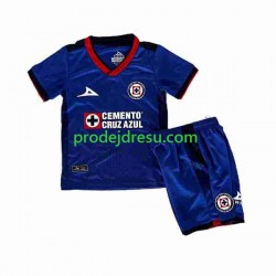 Cruz Azul Dresy Fotbal Dětský Domácí 2023-2024 Krátký rukáv