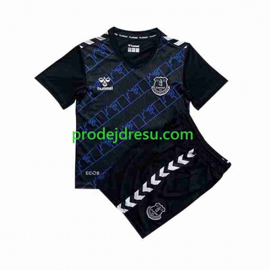 Everton Dresy Fotbal Brankářské Dětský Venkovní 2023-2024 Krátký rukáv