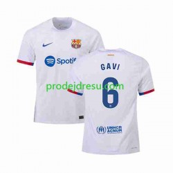 FC Barcelona Dresy Fotbal GAVI 6 Muž Venkovní 2023-2024 Krátký rukáv