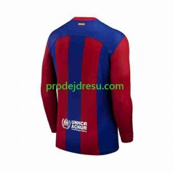 FC Barcelona Dresy Fotbal Muž Domácí 2023-2024 Dlouhý rukáv