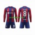 FC Barcelona Dresy Fotbal Pedri 8 Dětský Domácí 2023-2024 Dlouhý rukáv