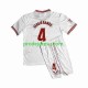 Sevilla FC Dresy Fotbal Sergio Ramos 4 Dětský Domácí 2023-2024 Krátký rukáv