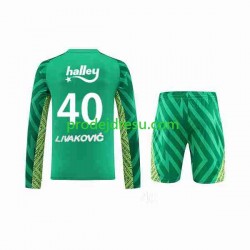 Fenerbahce Livakovic 40 Footbal Kit Brankářské Domácí 2023-2024 Dlouhý rukáv