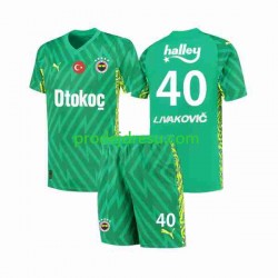 Fenerbahce Livakovic 40 Footbal Kit Brankářské Domácí 2023-2024 Krátký rukáv