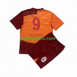 Galatasaray Dresy Fotbal Icardi 9 Dětský Domácí 2023-2024 Krátký rukáv