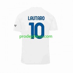 Inter Milán Dresy Fotbal Lautaro Martinez 10 Muž Venkovní 2023-2024 Krátký rukáv