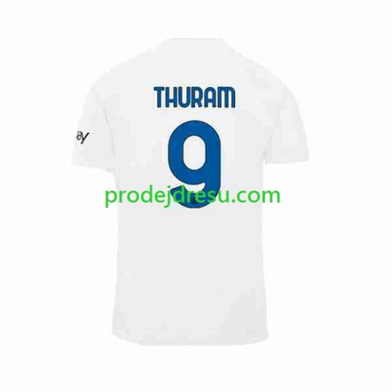 Inter Milán Dresy Fotbal Marcus Thuram 9 Muž Venkovní 2023-2024 Krátký rukáv