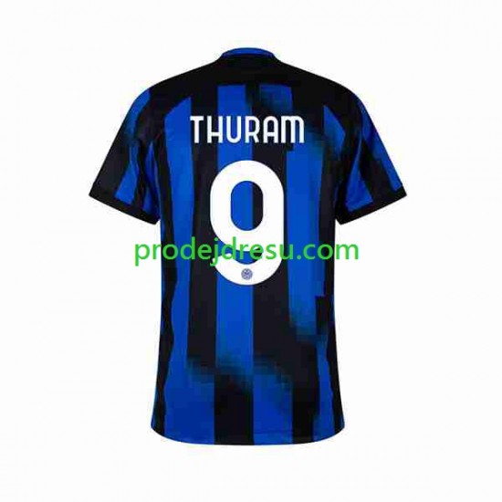 Inter Milán Dresy Fotbal Marcus Thuram 9 Muž Domácí 2023-2024 Krátký rukáv