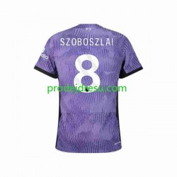 Liverpool Dresy Fotbal Dominik Szoboszlai 8 Muž Alternativní 2023-2024 Krátký rukáv