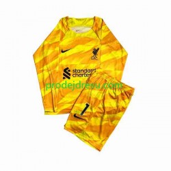 Liverpool Dresy Fotbal A.Becker 1 Brankářské Dětský Alternativní 2023-2024 Dlouhý rukáv