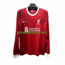 Liverpool Dresy Fotbal Muž Domácí 2023-2024 Dlouhý rukáv