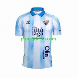 Málaga CF Dresy Fotbal Muž Domácí 2023-2024 Krátký rukáv