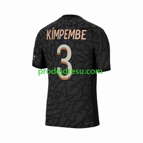 Paris Saint-Germain Dresy Fotbal Kimpembe 3 Muž Alternativní 2023-2024 Krátký rukáv