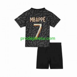 Paris Saint-Germain Dresy Fotbal Mbappé Kylian 7 Dětský Alternativní 2023-2024 Krátký rukáv