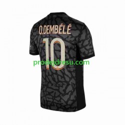 Paris Saint-Germain Dresy Fotbal O.Dembele 10 Muž Alternativní 2023-2024 Krátký rukáv