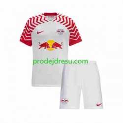 RB Leipzig Dresy Fotbal Dětský Domácí 2023-2024 Krátký rukáv