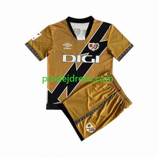 Rayo Vallecano Dresy Fotbal Dětský Alternativní 2023-2024 Krátký rukáv