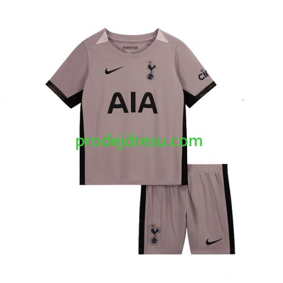 Tottenham Hotspur Dresy Fotbal Dětský Alternativní 2023-2024 Krátký rukáv