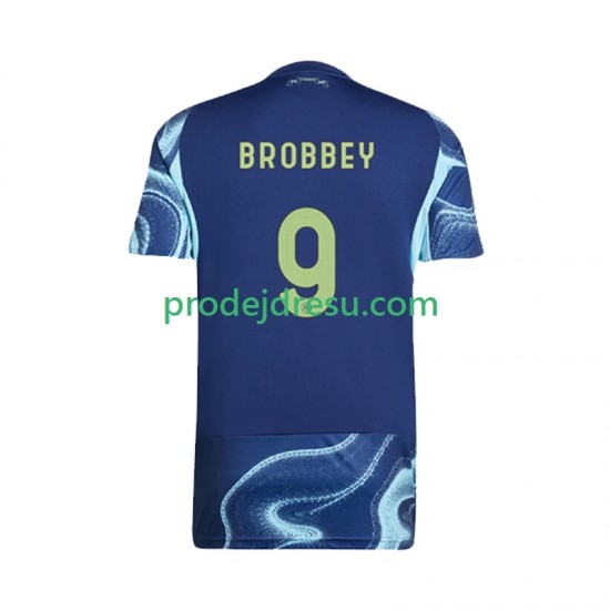 AFC Ajax Dresy Fotbal Brian Brobbey 9 Muž Venkovní 2025-2026 Krátký rukáv