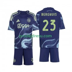 AFC Ajax Dresy Fotbal Steven Berghuis 23 Dětský Venkovní 2025-2026 Krátký rukáv
