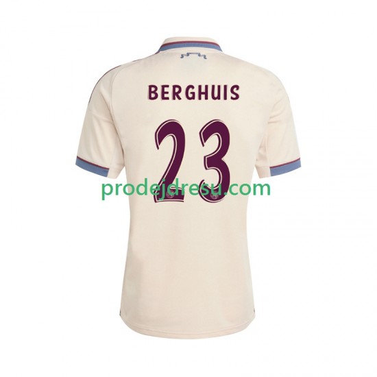 AFC Ajax Dresy Fotbal Steven Berghuis 23 Muž Alternativní 2025-2026 Krátký rukáv